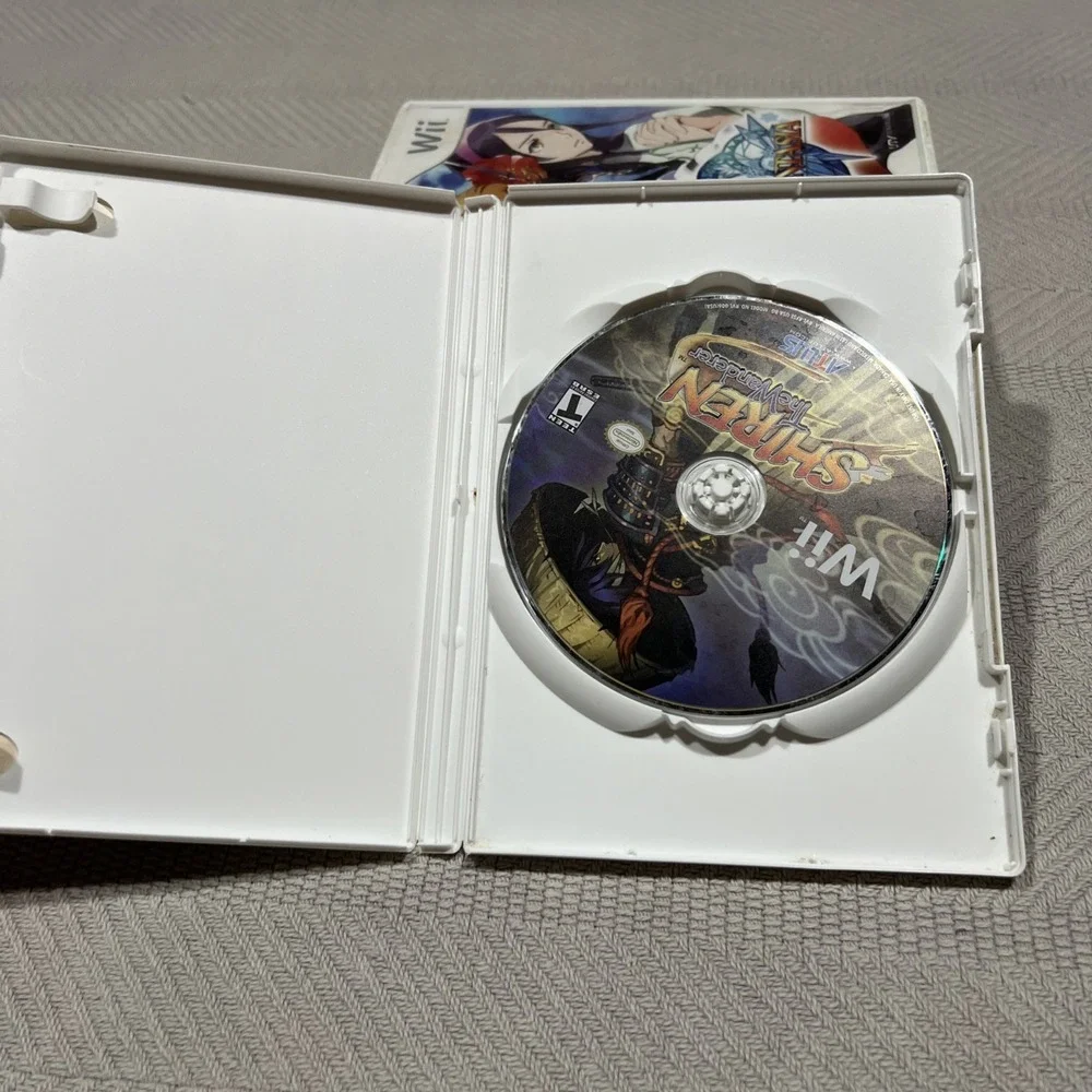 Shiren the Wanderer Original Case Nintendo Wii Atlus NO MANUAL